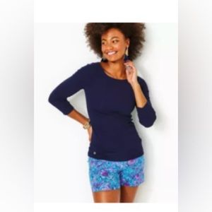 Lilly Pulitzer Haley 3/4-Sleeve Top | L